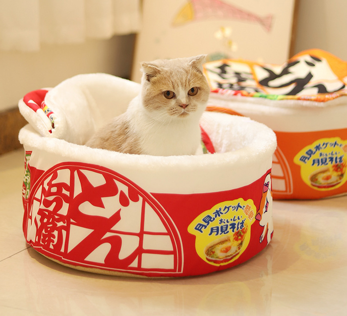 Ramen Bowl Pet Bed