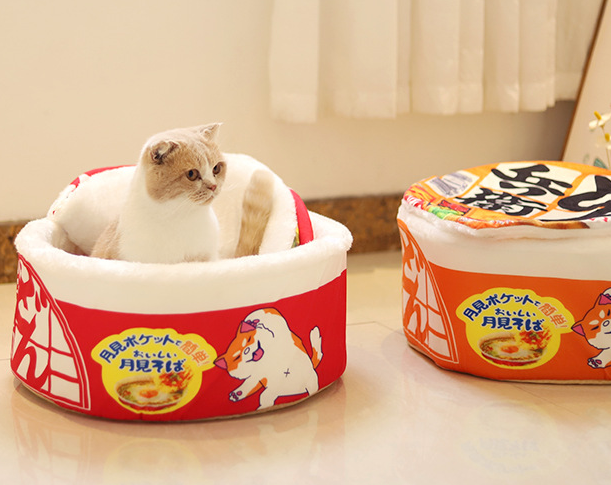 Ramen Bowl Pet Bed