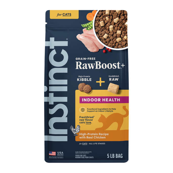 Raw Boost Kibble Indoor Health Recipe with Real Chicken
