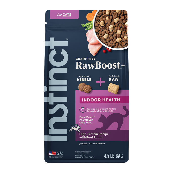 Raw Boost Kibble Indoor Health Recipe with Real Rabbit
