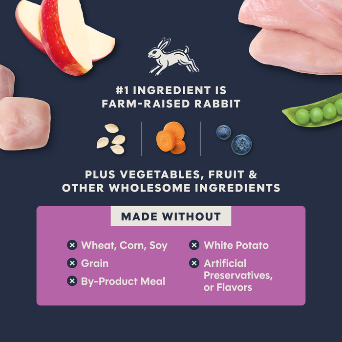 Raw Boost Kibble Indoor Health Recipe with Real Rabbit