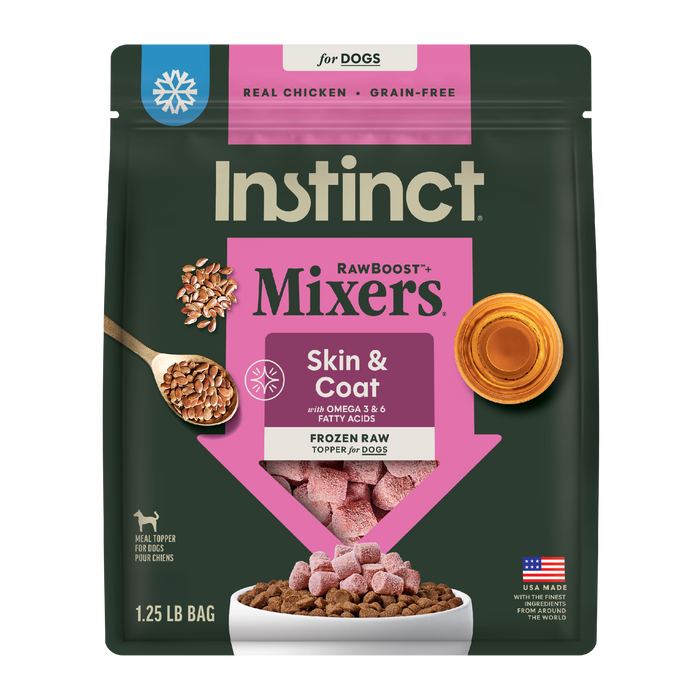RawBoost+ Frozen Mixers Skin & Coat Health Recipe