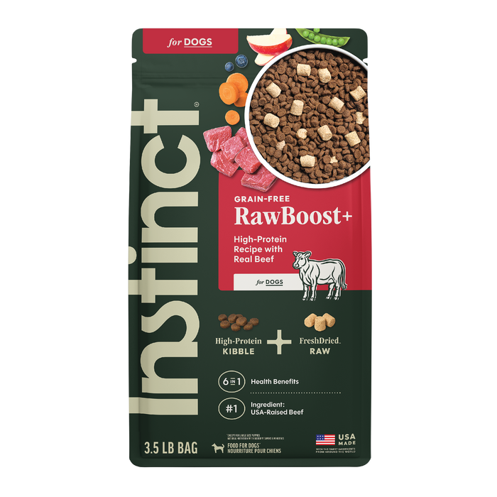 RawBoost+ Kibble Real Beef Recipe