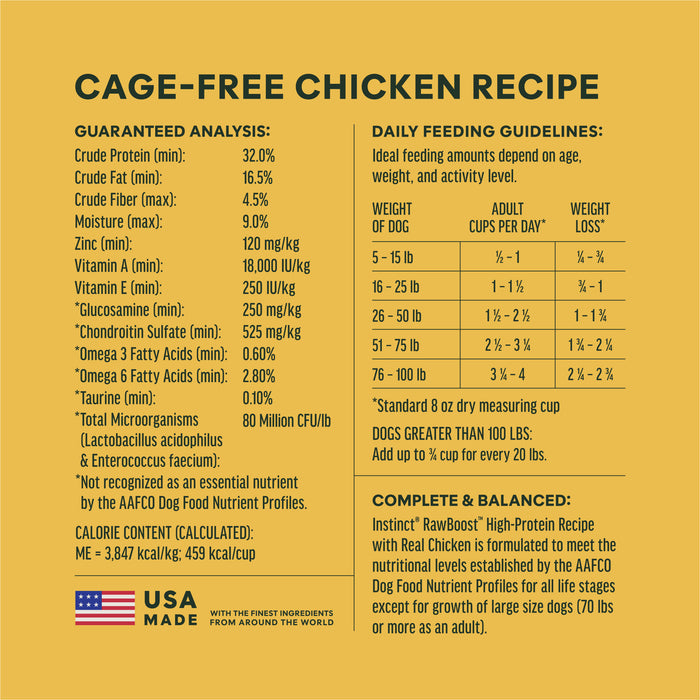 RawBoost+ Kibble Real Chicken Recipe