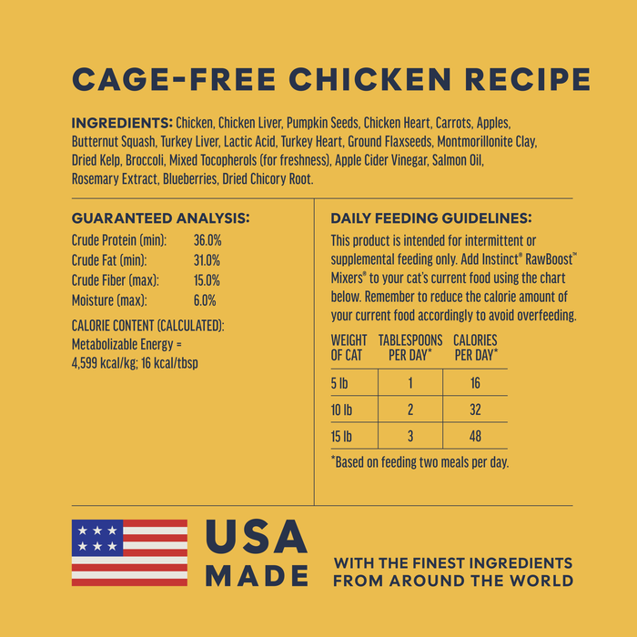 RawBoost+ Mixers Cage-Free Chicken Recipe