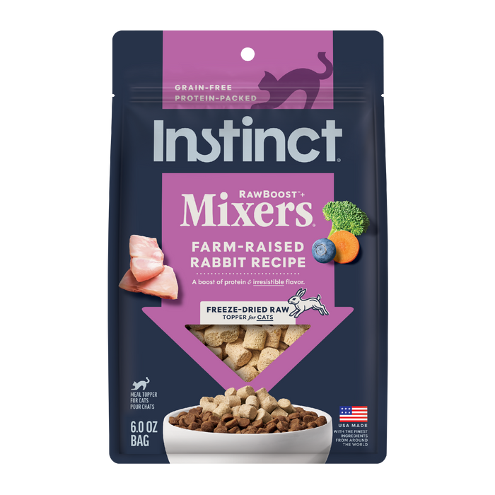 RawBoost+ Mixers Farm-Raised Rabbit Recipe