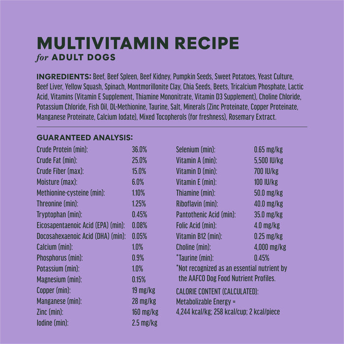 RawBoost+ Mixers Multivitamin Recipe