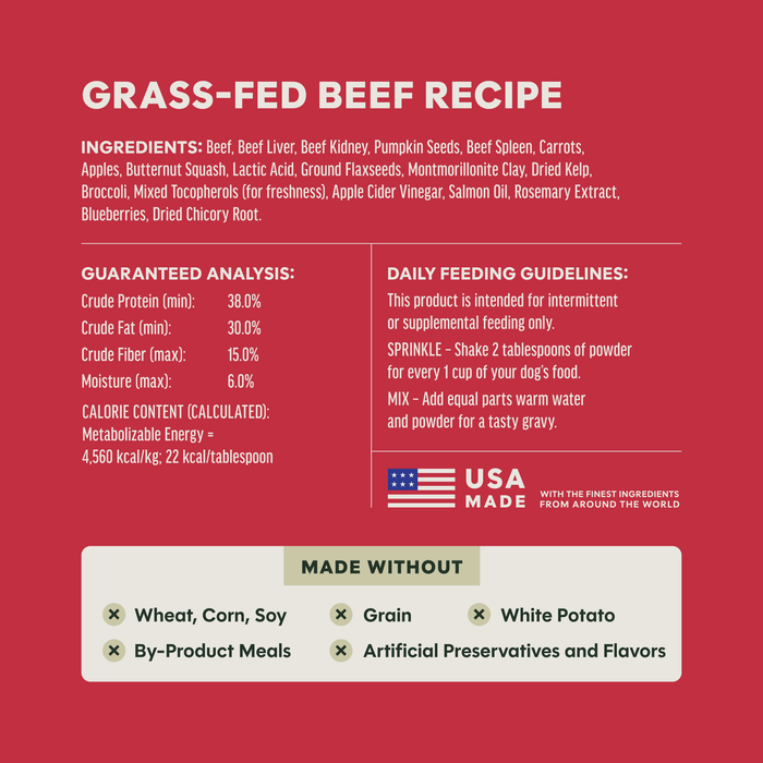 RawBoost+ Shakers Grass-Fed Beef Recipe