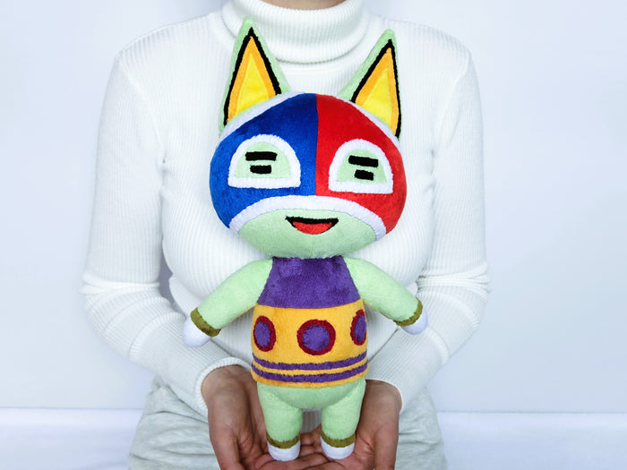 Reserved custom Stinky the cat plush