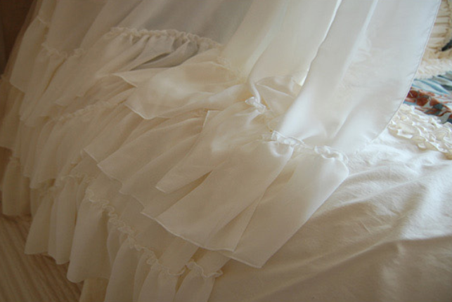 Ribbon Canopy Curtain