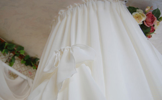 Ribbon Canopy Curtain