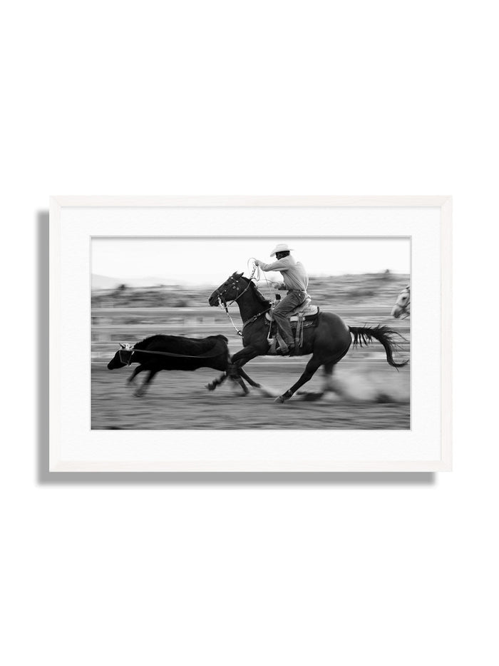 Roping - Michael Potter - East Side Studio - Art Prints
