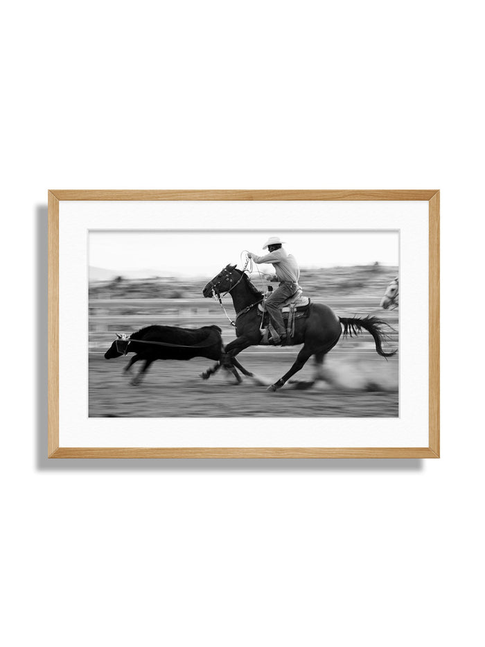 Roping - Michael Potter - East Side Studio - Art Prints