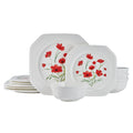 Roselle 12 Piece Dinnerware Set, Service for 4