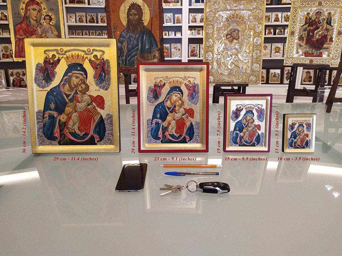 Saint Nina (Engraved icon - S Series)-Christianity Art