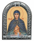Saint Zoe (Metallic icon - MC Series)-Christianity Art