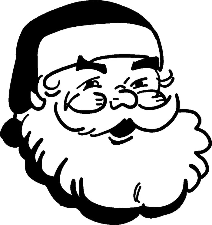Santa Claus Vinyl Decal