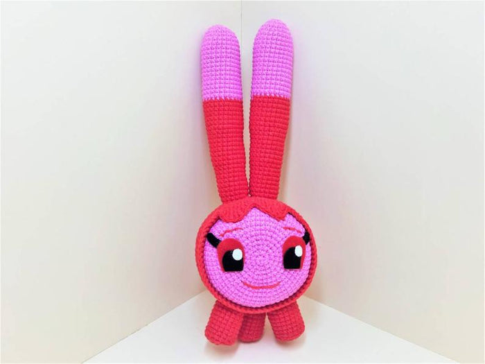 Set of  8 crochet handmade squeaky peepers plushies
