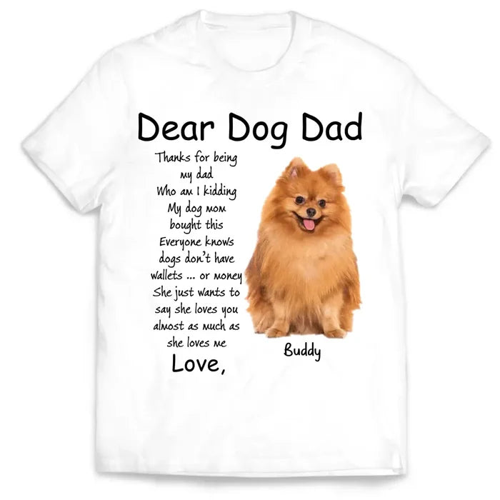She Just Wants To Say She Loves You Almost As Much As She Loves Me - Personalized T-Shirt - CF-TS1227