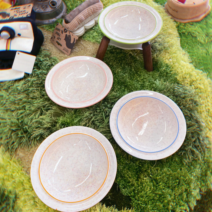 Shimanto Ceramic Rimmed Dish