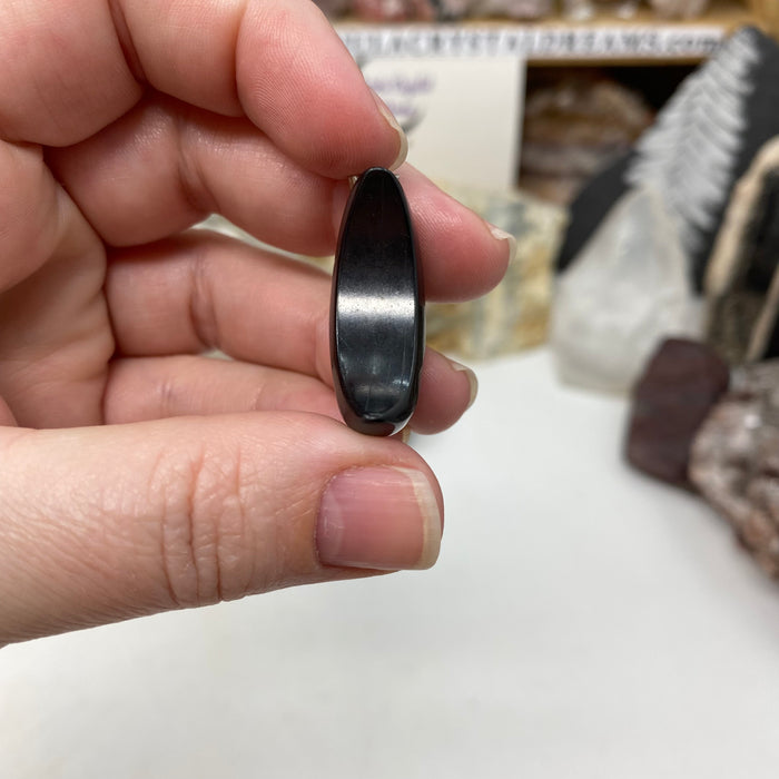 Shungite 1.25" Pendant Moons