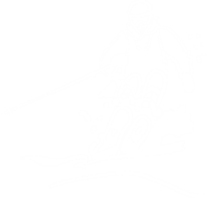 Skiing Vinyl Decal