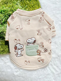 Snoopy Holiday Lined Top