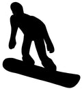 Snowboarding Vinyl Decal
