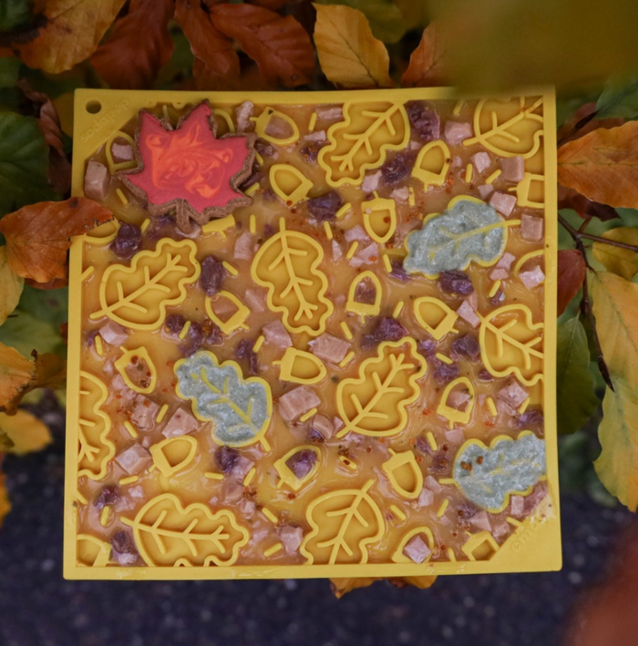 SodaPup Autumn eMat Enrichment Lick Mat
