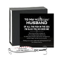 Spoon Fishing Lure - Fishing - To My Husband - Good Luck - Gfaa14008