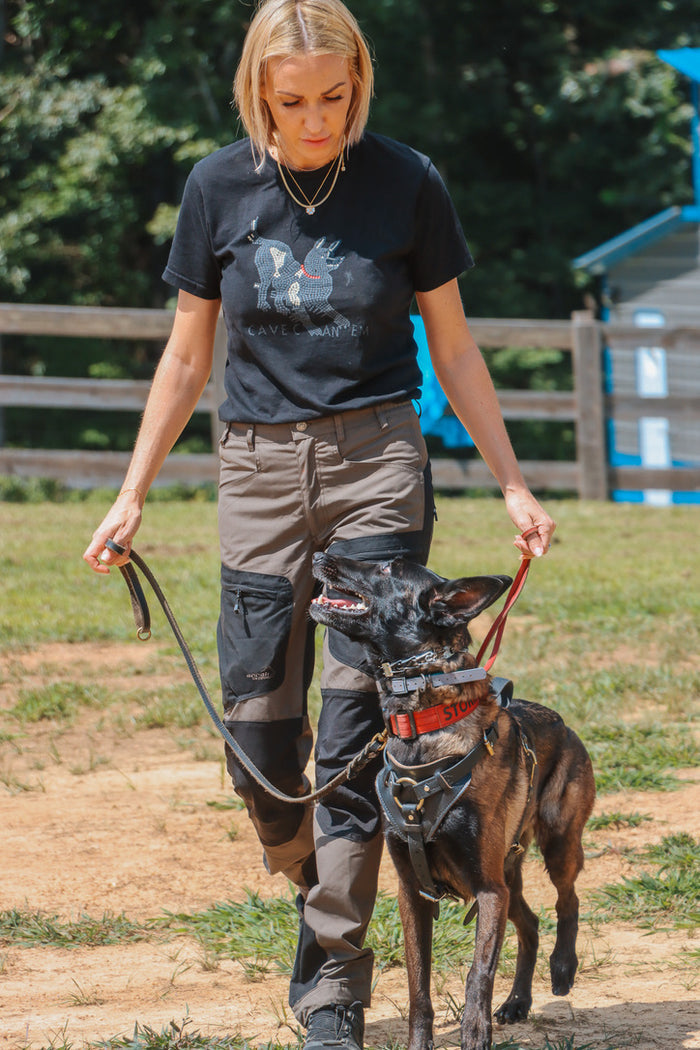 Maligator Mom and Storm during training