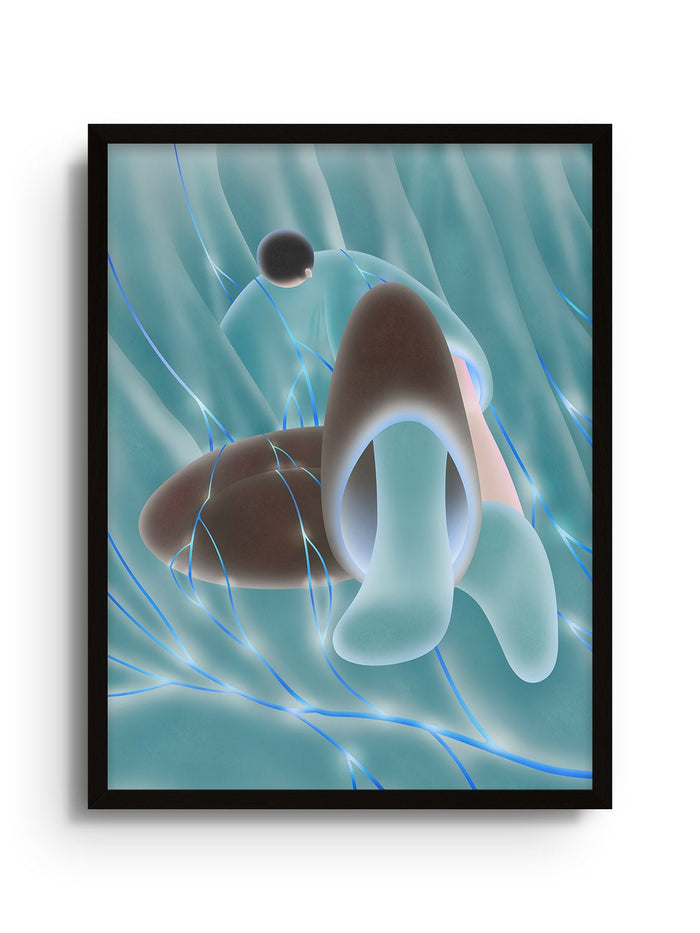 Streams, Rivers, Thoughts - Hoi Chan - East Side Studio - Art Prints
