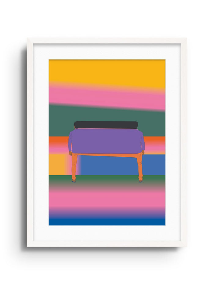 Stuck in Time - Seba Cestaro - East Side Studio - Art Prints