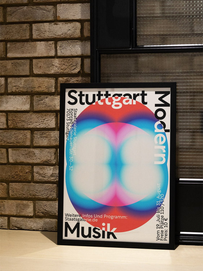 Stuttgart Modern Musik - Metagrafik - East Side Studio - Art Prints