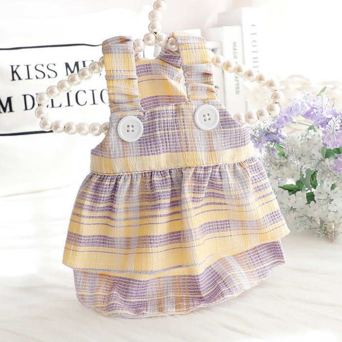 Summer Soda Waffle Pet Dress