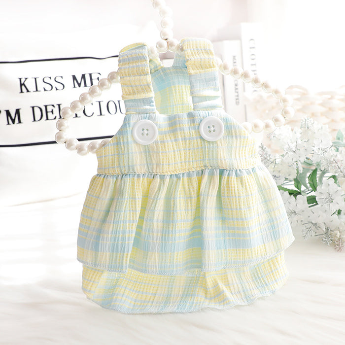 Summer Soda Waffle Pet Dress