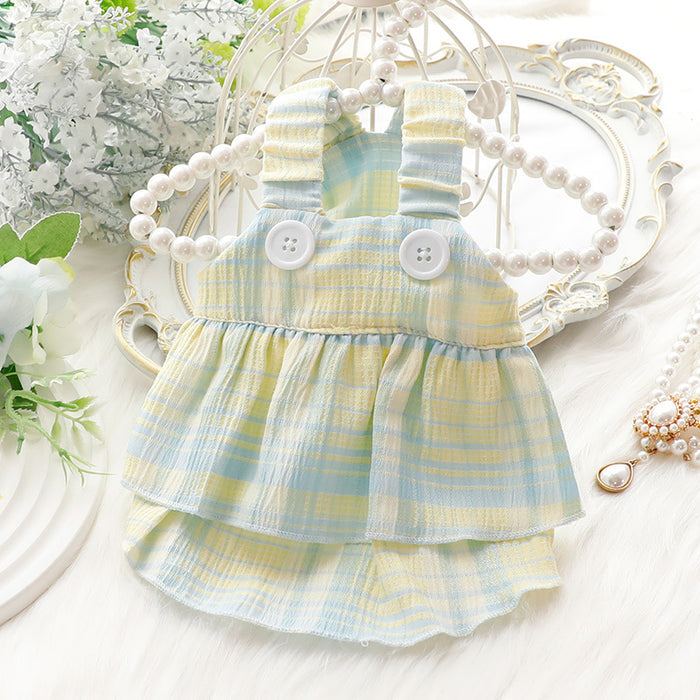 Summer Soda Waffle Pet Dress