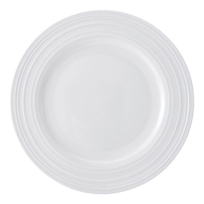 Swirl Bone 12 Piece Dinnerware Set with Pasta Bowls, Service for 4