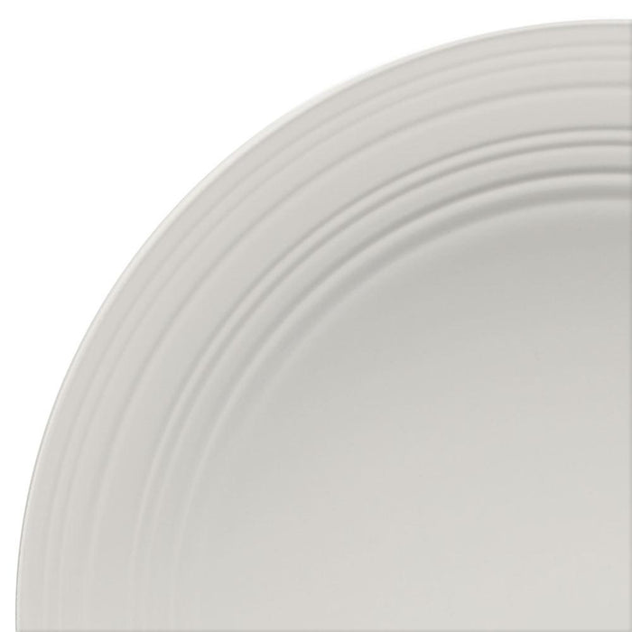 Swirl White Coupe 4 Piece Place Setting
