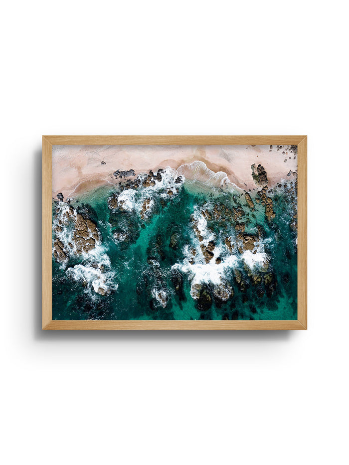 A4 - 8.27" x 11.67" / Natural Frame / No