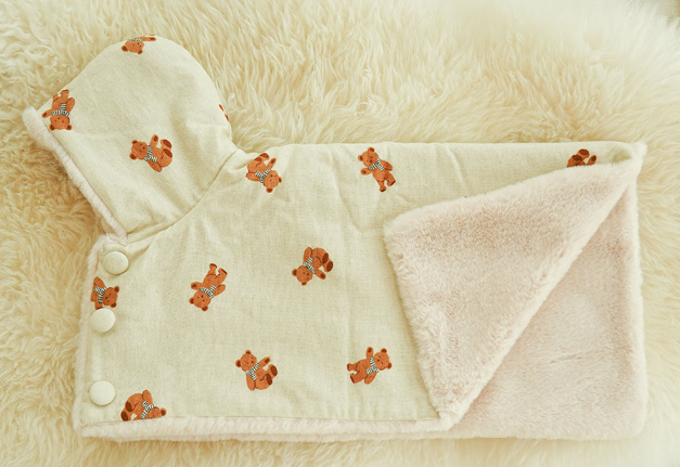 Teddy Teddy Blanket to Wear