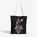 Texas Metal Chick Heavy Duty and Strong Natural Canvas Tote Bag