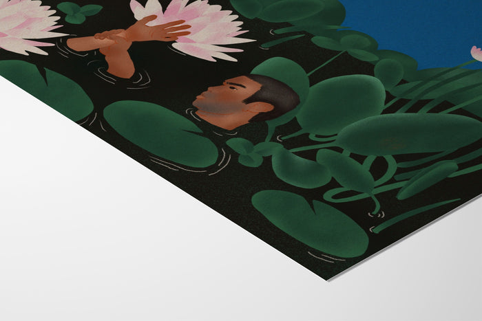 The Pond - Bel Mehta - Fine Art Paper 200gsm |frame=Fine Art Paper 200gsm|
