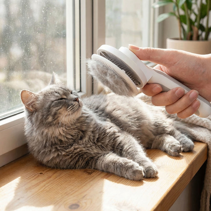The Self-Cleaning Brush