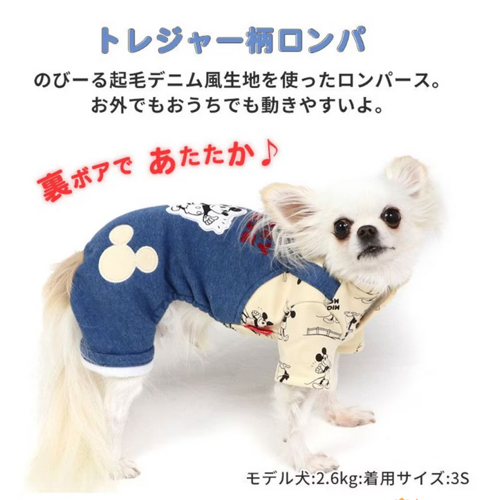 Treasure Mickey Pet Romper