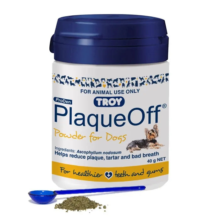 Troy PlaqueOff Powder for Dogs 40g
