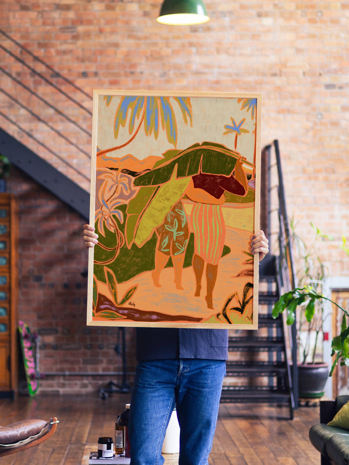 Under The Shade - Arty Guava - A1 - Natural Wood Frame |frame=A1 - Natural Wood Frame| |type=lifestyle|