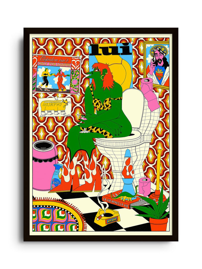 Une Pause S'impose - Petrouchkaka - East Side Studio - Art Prints