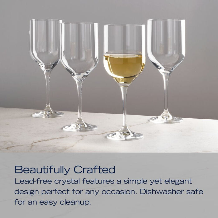 Upton Set of 4 White Wine Glasses