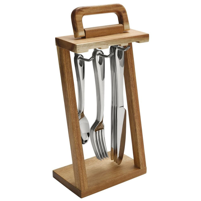 Urban 18 Piece Flatware Set with Caddy